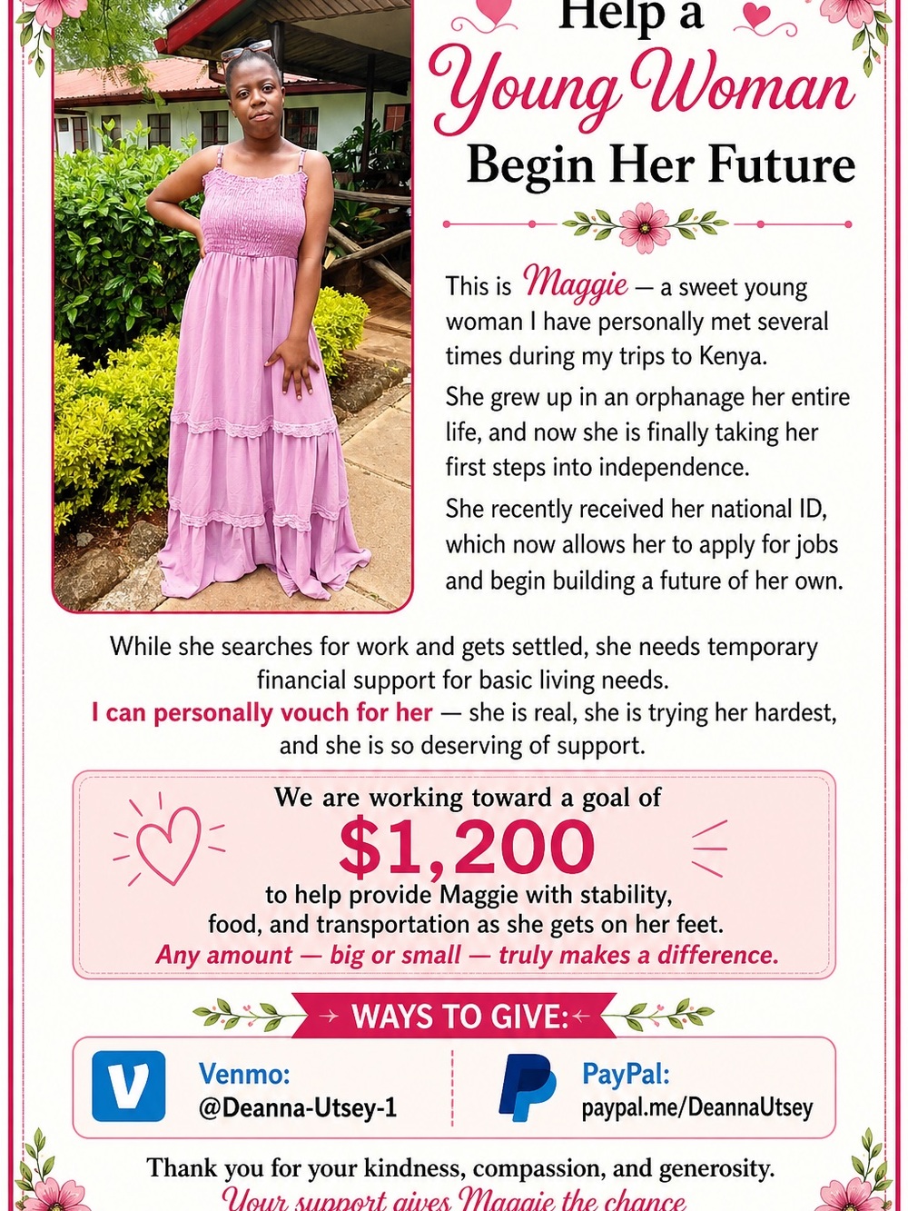 Pink Tiered Maxi Dress - Sleeveless Smocked Bodice